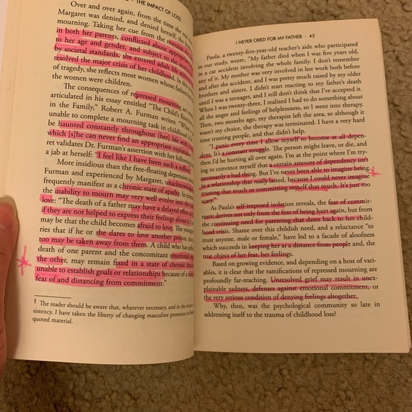 💥SOLD💥 Father Loss by Elyce Wakerman Book - Picture 5 of 7